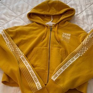 Yellow Vans jacket/hoodie